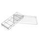 thumbnail image 2 of Bandeja de fichas Baoblaze transparente con pantalla de tapa Capacidad para 100 fichas, 2 of 6