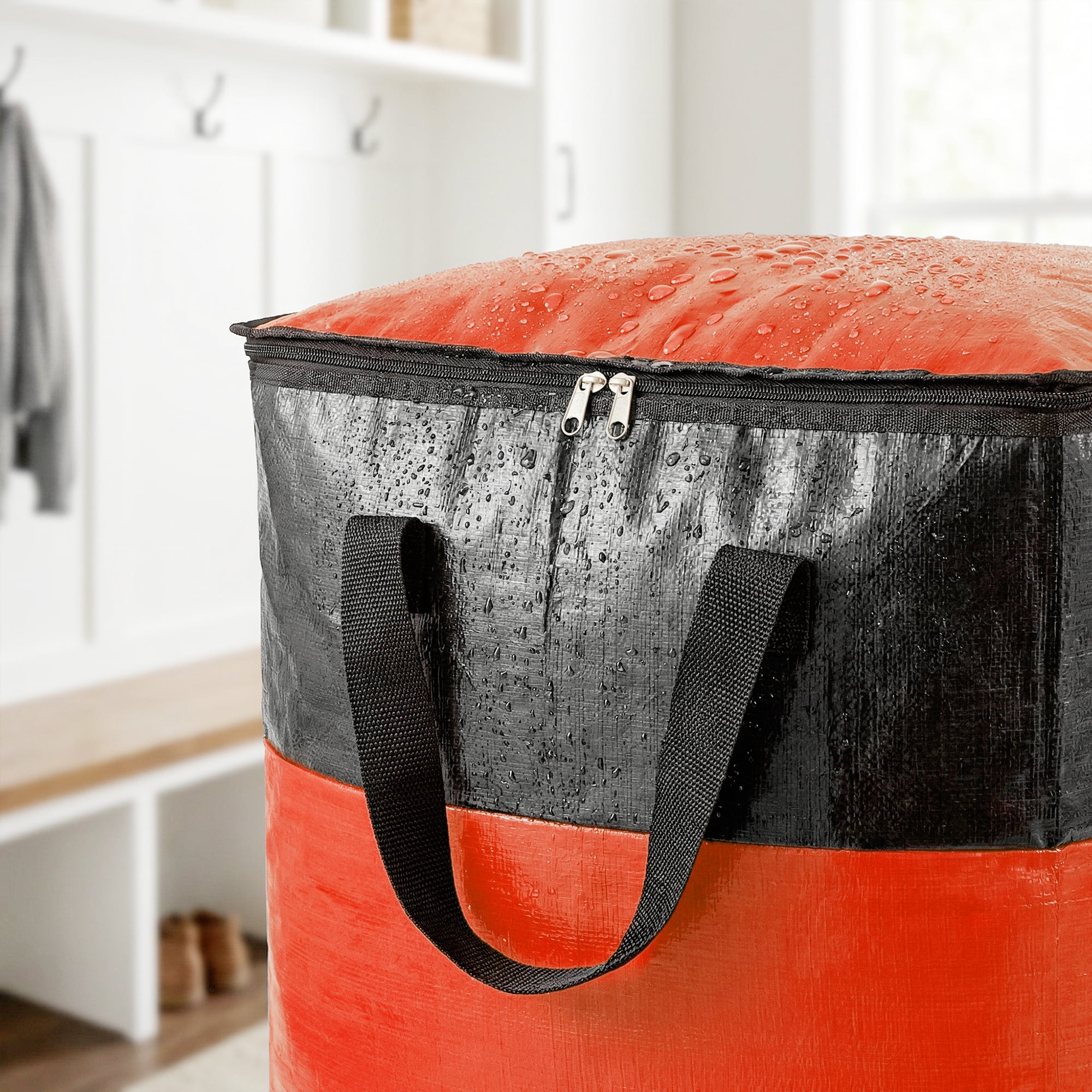 Unique Bargains Storage Bags for Organizing Closet Organizers Red 19.7"x15.7"x26"