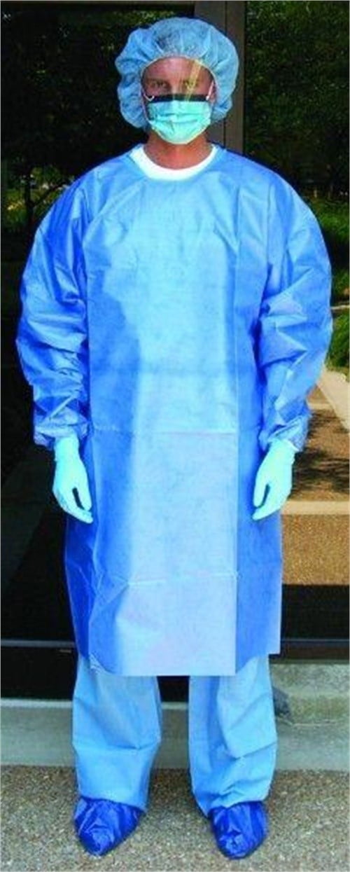 Cardinal Health Chemo Impervious Gown Chemotherapy, Blue, Univ, Pack