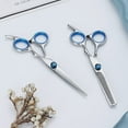 thumbnail image 4 of Hair Cutting Scissors Shears 2 Pieces, Professional Hair Thinning Scissors Cutting Teeth Shears, Barber Hairdressing, 4 of 5