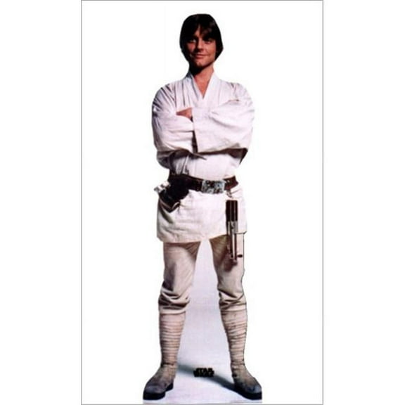 Advanced Graphics  Luke Skywalker Life Size Cardboard Stand-Up - Star Wars - 70in. x 21in.