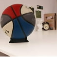 thumbnail image 4 of Uklsqma Acrylic Ball Stand 2 Pack | Sports Ball Display Rack for Basketball Football Soccer Volleyball | Triangular Design | White Black Colors | Memorabilia Holder for Autographed and Trophy Balls, 4 of 6