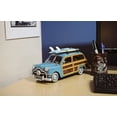 thumbnail image 2 of 1949 Green Ford Wagon Car with Two Surfboards Iron Model by Xoticbrands - Veronese Size (Small), 2 of 5