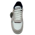 thumbnail image 4 of Reebok Court Chaos Mens Classic Style Sneakers Size 10.5 White/Navy Suede Leather, 4 of 7