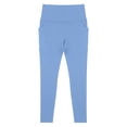 thumbnail image 4 of Mnuaqn Impact Hidden Scrunch Butt Leggings for Women Mid Low Waist Gym Workout Legging Tummy Control Booty Lifting Yoga Pants Sky Blue for Size S, 4 of 5