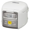 thumbnail image 1 of TIGER Microcomputer rice cooker 3GO (450g) Cooked mini rice cooker JAI-R551-W (White), 1 of 2