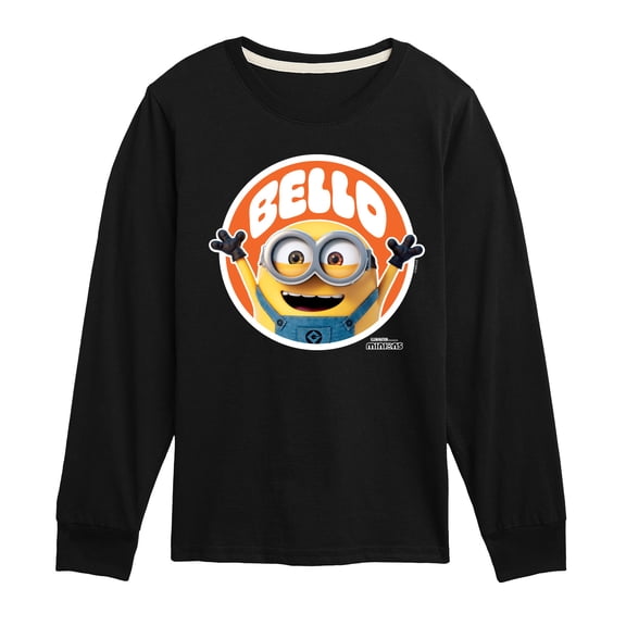 Despicable Me Minions - Hello Bello Minion Long Sleeve Graphic T-Shirt