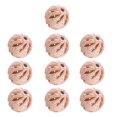 thumbnail image 1 of 10 piezas de cuentas de bola redondas, cuentas espaciadoras plateadas plateadas, suministros de joyería hechos a mano, accesorios para hacer Ropa, zapatos y accesorios Miscelánea Estilo Oro Rosa 10MM Sonducket AP010775-24B, 1 of 6