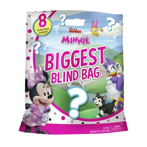 Disney Junior Minnie Mouse Biggest Blind Bag Ever, 8 pieces, Ages 3