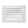 thumbnail image 1 of Cubierta de Ventilación de Aluminio Uxcell, Rejilla de Ventilación HVAC con Persiana Incorporada de Malla 6x8 Pulgadas, 1 of 6
