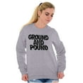thumbnail image 3 of Ground Pound Muay Thai Fighter Sweatshirt for Men or Women Brisco Brands M, 3 of 6