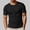 Black, variant on Workout Shirts for Men Summer Lightweight Breathable Short Sleeve Crewneck Gym Shirt Running Tshirts