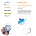 thumbnail image 3 of Appât Leurre Pêche Têtes Oscillantes Jig Crankbait Souple Swimbait de Simulation Accessoires de Pêche, Type 5, 25 g, 3 of 6