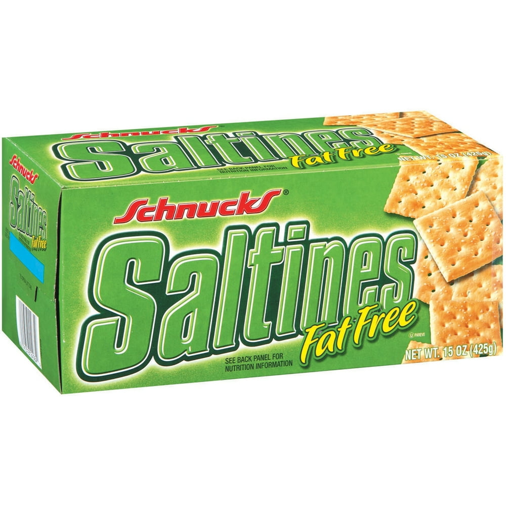 Schnucks Saltines Fat Free Crackers 15 Oz Box
