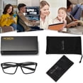 thumbnail image 5 of KANASTAL Blue Light Glasses Women Blue Light Blocking Glasses Men Bluelight Anti Glare Filter Gaming Computer Screen TV UV400 - Black Frame Clear Lens, 5 of 7