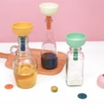 thumbnail image 4 of Fast-flow Filter Liquid Funnel Kitchen Home Oil Leakage Funnel Multi-use Backwarder, 4 of 5