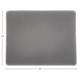 thumbnail image 6 of PETMAKER 30x24-Inch Double-Layer Waterproof Cat Litter Mat (Gray), 6 of 9