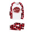 thumbnail image 3 of 2023 Pyjamas de Noël Assortis pour la Famille Pyjamas de Noël à Carreaux pour Hommes Velours Ensembles Assortis, 3 of 8