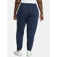thumbnail image 4 of (2 pack) Terra & Sky Women's Plus Fleece Jogger Sweatpants, Size 0X-5X, 4 of 6