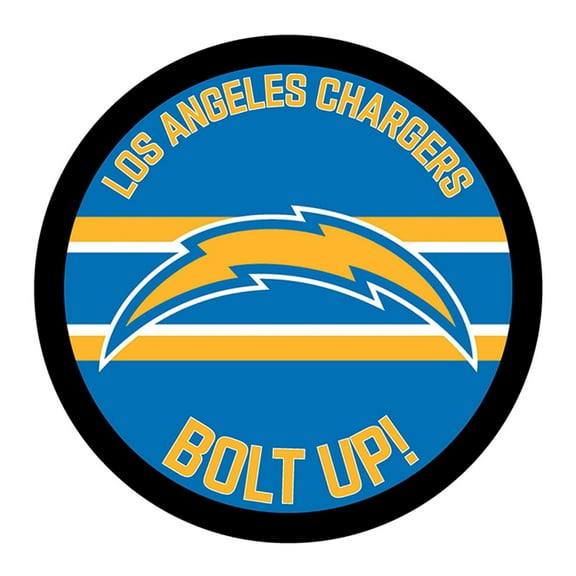 Los Angeles Chargers 15" Round LED Lit Wall Sign