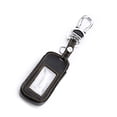 thumbnail image 2 of Shisuyan Leather Car Key Case Cover Holder for A93 A63 Car Alarm Remote Controller LCD Keychain Cover Wallet (Brown Thread), 2 of 8