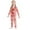 a-Red4975, variant on VNKIDY Women Family Matching Fashion Pajama Set With Ribbon Prints Long Sleeve Lapel Button Down Top Loose Fit Pants For Home Relaxing Fashionable Set