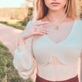thumbnail image 3 of DESIGNICE 2026 New Mustard Seed Necklace for Women Christian Gifts Move Mountains Shell Necklaces Mothers Valentines Day Gifts Faith Jewelry for Church,Prayer,Daily Wear,Special Occasions, 3 of 5