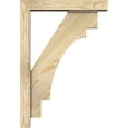 thumbnail image 3 of Ekena Millwork 4"W x 18"D x 26"H Merced Block Rough Sawn Bracket w/ Offset Brace, Douglas Fir, 3 of 25