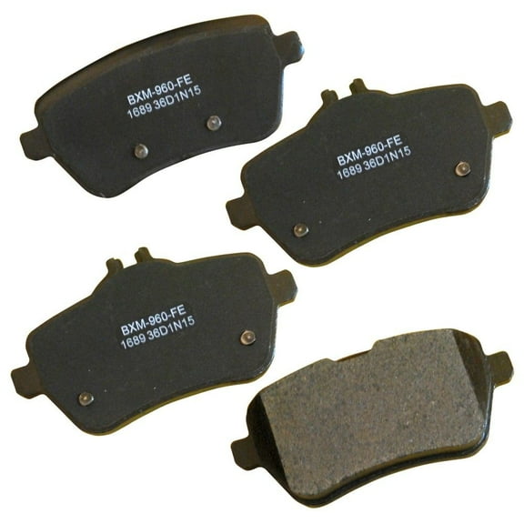 STOP SBM1689 Stop Semi-Metallic Brake Pad Fits select: 2015-2020 MERCEDES-BENZ S, 2013-2020 MERCEDES-BENZ SL