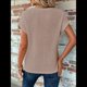 thumbnail image 4 of Camisetas para Mujer, Camisetas Informales con Mangas Murciélago Lisas y Dobladillo Cruzado, Camisetas Ajustadas A Albaricoque XS, 4 of 8