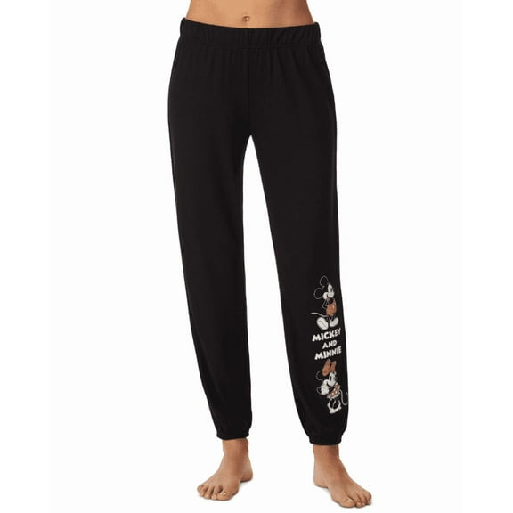 Disney Women's Mickey & Minnie Mouse Pajama Pants, Medium