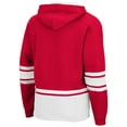 thumbnail image 3 of Men's Colosseum Scarlet Nebraska Huskers Lace Up 3.0 Pullover Hoodie, 3 of 3