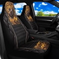 thumbnail image 2 of Uorisanigo Brown Bear Car Seat Covers 2 Pcs Stretch Polyester Fabric Cover Waterproof Car Seat Cover Easy Installation Universal Size Fit for Most Cars SUVs Trucks Vans, 2 of 7