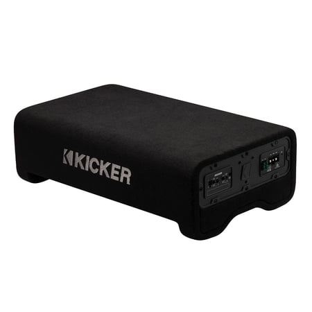 Kicker PL7TDF 10 Inch Powered Thin L7 Down Firing Subwoofer Enclosure