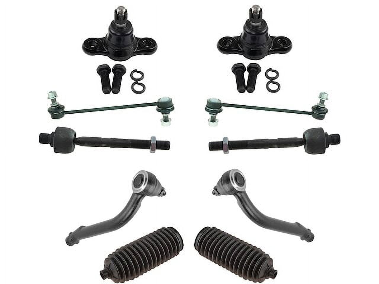 SCITOO 12-Piece Front End Suspension Kit For 12-15 Kia Optima – Arms, Tie Rods, Links