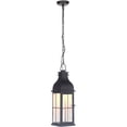 thumbnail image 4 of ZA1811-MN-LED Craftmade Lighting Vincent - 10W 1 LED Medium Outdoor Pendant In Traditional Style-22.5 Inches Tall and 7 Inches Wide-Midnight Finish, 4 of 4