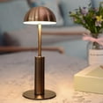 thumbnail image 6 of Modern Table Lamp Bar Decor Desk Restaurant Battery Bronze, 6 of 7