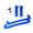Blue3, variant on LIUHUO Ice Skate Guards Blade Covers Skate Blade Protector Protective Universal Skating Covers Green03