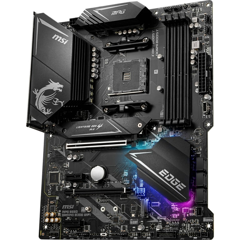 PCパーツ Ryzen 5 3600 + MAG B550 GAMING EDGE WIFI MSI MPG B550 GAMING EDGE WIFI AMD AM4 DDR4 M.2 USB 3.2 Gen 2