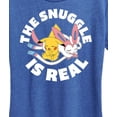 thumbnail image 3 of Pokémon - The Snuggle Is Real Pikachu and Sylveon  - Women's Short Sleeve Graphic T-Shirt, 3 of 5