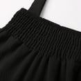 thumbnail image 7 of DHFJKG Womens Bowknot Suspenders Skirt Adjustable Straps High Waisted Lace Up Tiered Midi Skirts Cute Y2K Stylish Skirt, 7 of 7