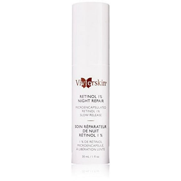 VivierSkin Retinol 1 Percent Night Repair Cream, 1 Fluid Ounce