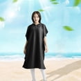 thumbnail image 2 of Beach Surf Poncho Quick Dry Baño Sailing Surf Surfers S Negro Sunnimix Capa de playa, 2 of 7
