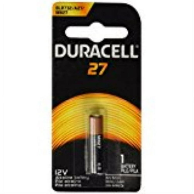 Duracell MN27 Batería alcalina de 12V G27A, A27, GP27A, AG27, L828 : Salud  y Hogar 