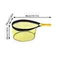 thumbnail image 2 of MKHSQHDG Todays Daily Deals Net Lightweight Metal Mesh Ring for Trout Stream Landing, 2 of 8