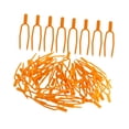 thumbnail image 2 of 100x Clips fijadores de vides para plantas, accesorios de fijación, tenedores de plantas de seguridad versátiles para exteriores, abrazaderas para, 2 of 8