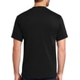 thumbnail image 2 of Mens Heavyweight Rugged 100% Cotton Tee Shirt, Medium Jet Black, 2 of 5