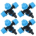 thumbnail image 5 of 20Pcs Cross Spray Nozzle Irrigation Cross Atomization Micro Nozzle for Lawn Garden Terrace, 5 of 5