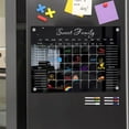 thumbnail image 4 of HLONK Magnetic Chalkboard Calendar for Fridge  Magnetic Calendar Monthly Planner, 4 of 7