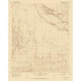 thumbnail image 2 of USGS 15x18 Black Ornate Wood Framed with Double Matting Museum Art Print Titled - North West Smith Creek Arizona Quad - USGS 1967, 2 of 4